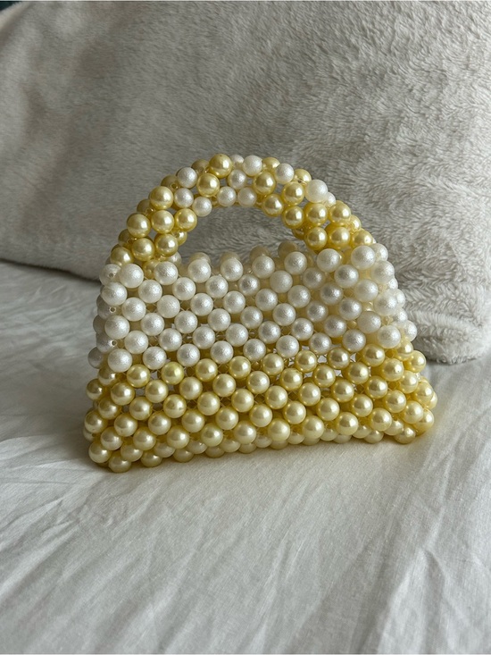 Handbags - ZANZIBAR PEARL BEADED HANDBAG